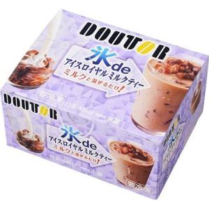 ドトール 氷DE アイスミルクティ 60g×4袋  アイスクリーム シャーベット 冷凍 アイスライン｜rs-food5