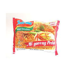 ミーゴレン 激辛 インドミー 80g 80袋 ケース販売 インドネシアのインスタント焼そば 辛口バリ...
