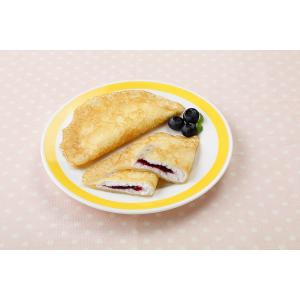 クレープ ブルーベリー 30ｇフレンズクレープ 冷凍 冷凍スイーツ スイーツ 学校給食 デザート 日東ベスト 小袋