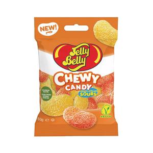 ジェリーベリー チューイーキャンディ サワーレモン＆オレンジ 60g ゼラチン不使用 ヴィーガン対応ソフトキャンディ Jelly Belly