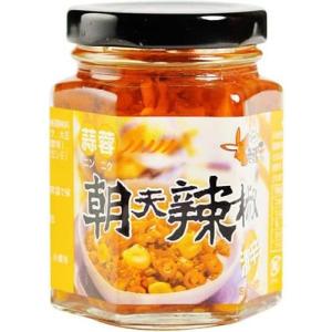 にんにく入り辛味調味料 蒜蓉 朝天辣椒 105g 老螺子 ロウバ｜rs-food5