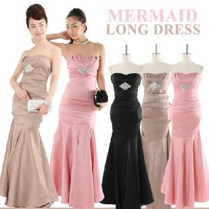 パーティードレス パーティドレス/結婚式、2次会、お呼ばれに/マーメイドロングドレス