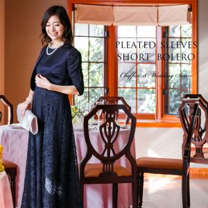 ボレロ ジャケット 結婚式 演奏会 ドレス パ...の詳細画像3