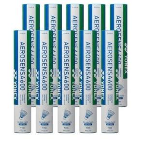 (ヨネックス) 【10ダースセット】ＹＯＮＥＸ エアロセンサ６００ バドミントンシャトル AS-60...