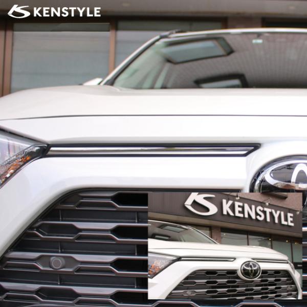 ケンスタイル アッパーグリルメッキモール RAV4 RAV4ハイブリッド 型式 MXAA52/MXA...