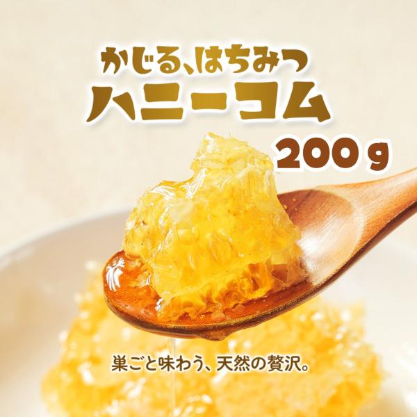 巣蜜 (ハンガリー産) 200g (200g×1個) 巣蜜 はちみつ 蜂蜜 蜂の巣 コムハニー ミツ...