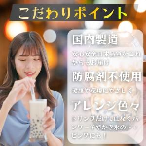 タピオカ ブラック 2.5kg 約100食から...の詳細画像1