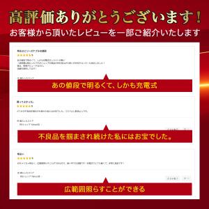 ヘッドライト led 充電式 釣り 作業用 登...の詳細画像3