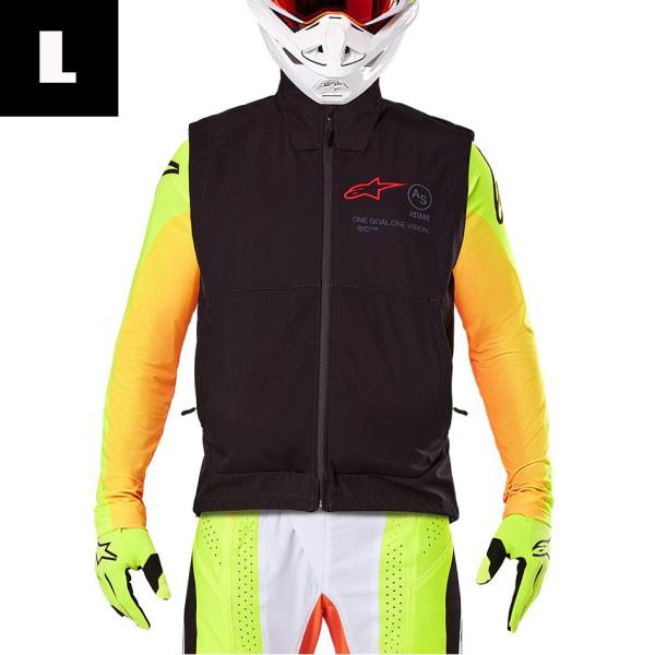 【26モデル】ALPINESTARS テックスターソフトシェルベスト ブラック/Lサイズ