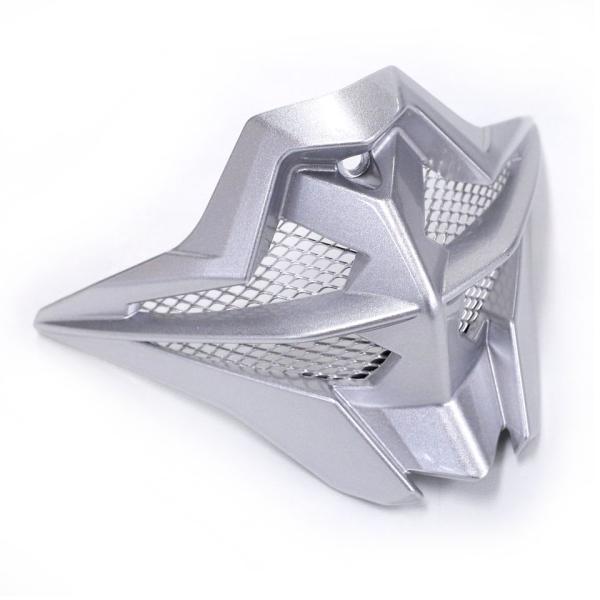 【送料￥290】SHOEI VFX-WR用ノーズカバー ライトシルバー【即納】