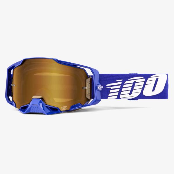 【25FALL】100％ ARMEGAゴーグル KLEIN (トゥルーゴールドミラーレンズ)  【送...