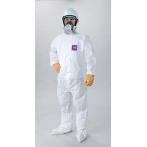 シゲマツ　全身化学防護服“マイクロケム（Ｒ）５０００” 楽天市場】全身化学防護服 シゲマツ マイクロケム5000 (1着) S