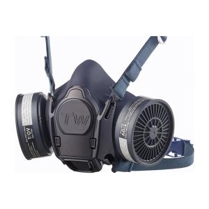 防じん(防塵)防毒兼用マスク TW022Sd 1個 面体のみ フィルタ・吸収缶