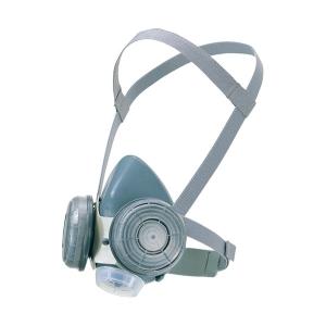シゲマツ　取替え式防塵マスク(面体)DR165U2W シゲマツ 取替え式防塵マスク(面体)DR165U2W DR165U2W 防じんマスク
