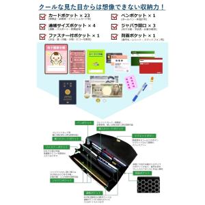 母子手帳ケース ジャバラ 大容量 2人用 2人...の詳細画像3