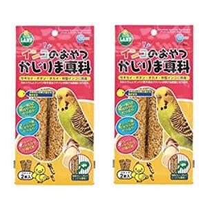 マルカン インコのおやつ かじりま専科 2本入り×2個セット