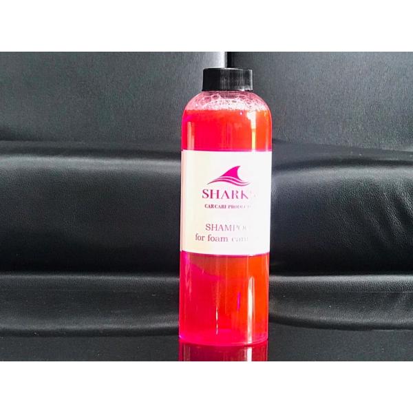 SHARKS専用カーシャンプー（フォームガン専用）500ml　ピンク