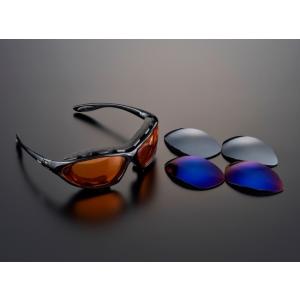 UV400カット！３WAYライダーズサングラス