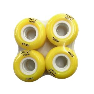 Juice Wheels ソフトウィール 53mm 83A イエロー｜rsports1