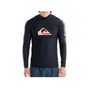 QUIKSILVER L/S ALL TIMEラッシュガード/BLACK