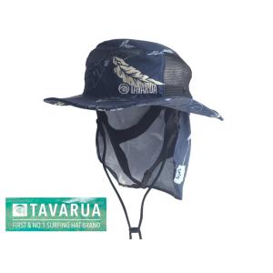 TAVARUA（タバルア） スタンダード サンシェード サーフハット（BOTANICAL NAVY）｜rsports1