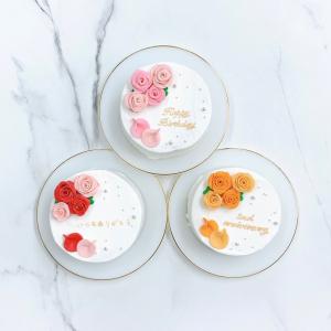 2色の薔薇ケーキ 4号|12cm 2〜3名様向...の詳細画像4