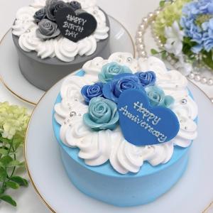 キラキラ薔薇ケーキ 5号|15cm|センイルケー...の商品画像