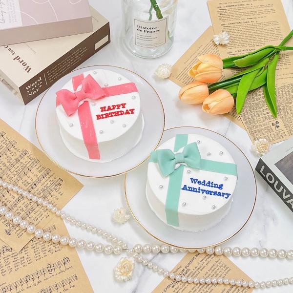 present box リボンセンイルケーキ 5号｜15cm 3〜5名様向け｜センイルケーキ｜リボン...