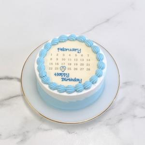 丸型カレンダーセンイルケーキ 3号|9cm|セ...の詳細画像1