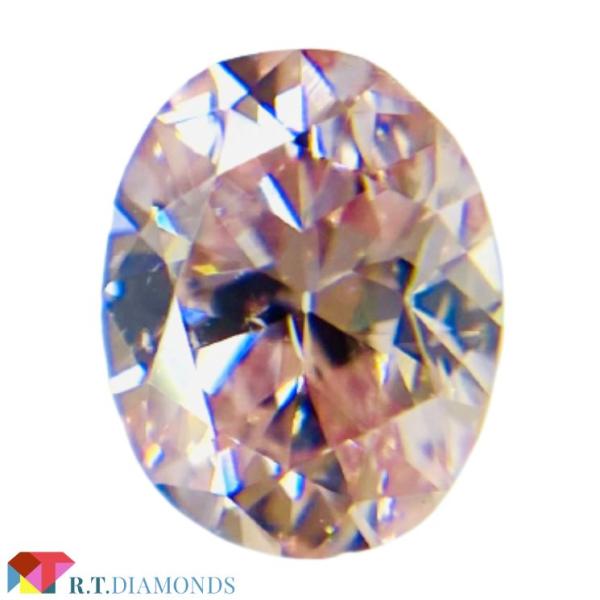 FANCY PINK 0.56ct OV/RT1198/GIA