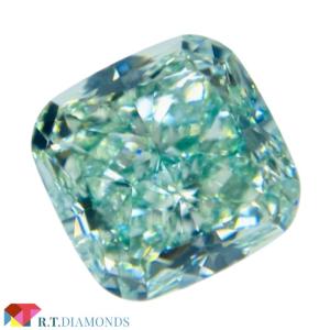 FANCY INTENSE BLUE GREEN 2.683ct X/RT1664/CGL