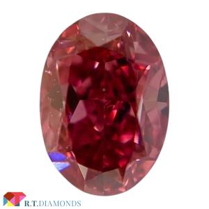 ARGYLE RED ARGYLE証明付 0.335ct OV/RT3372/ARGYLE/CGL