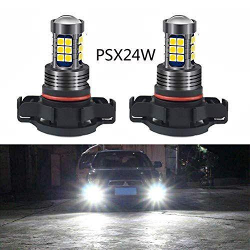 PSX24W LEDフォグ電球昼間照明車DRL運転ランプ21SMD昼間走行灯を駆動するキセノン白 ハ...
