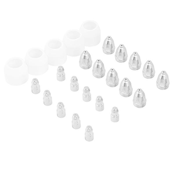 xuuyuu プラズマカッター プラズマ切断機 P80チップノズル カップ 先端消耗品 P80用 ト...