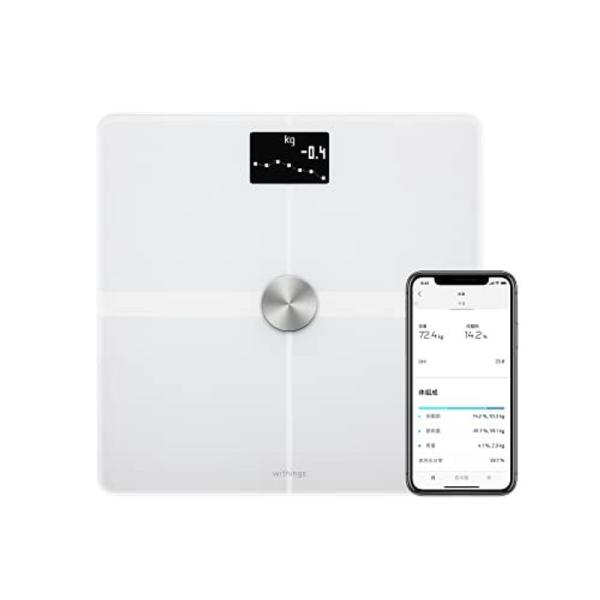 Withings Body + フランス生まれのスマート体重計 ホワイト Wi-Fi/Bluetoo...