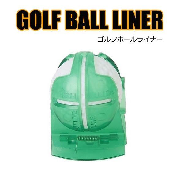 ゴルフボール アートライン マーカー ライン テンプレート 防水 図形描画 グリーン　zs1089