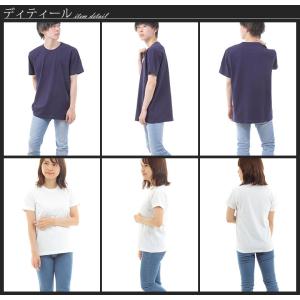 tシャツ 無地 白 厚手 丈夫 透けない メン...の詳細画像5