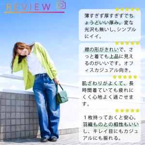 ポロシャツ レディース 半袖 透けにくい 厚手...の詳細画像3
