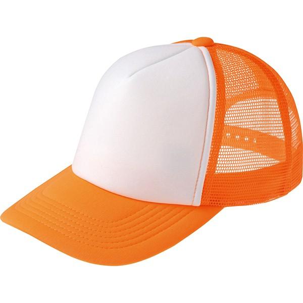 卸し問屋価格  蛍光ネオン メッシュ キャップ バツグンの存在感 キャンペーン・イベント用メッシュキ...