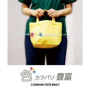 ミニトートバッグ キャンバス メンズ レディー...の詳細画像1
