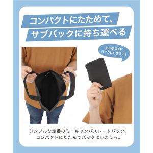 ミニトートバッグ キャンバス メンズ レディー...の詳細画像5