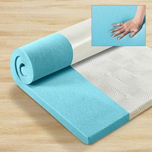 Zinus トッパーセミダブルマットレスパッド 低反発 抗菌 防臭 吸湿性 体