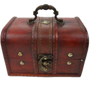 収納ボックス 宝箱 木箱 木製 アンティーク風 レトロ トランク 2個セット 楽天市場】【楽天ランキング1位入賞】アンティーク風 宝箱 木製