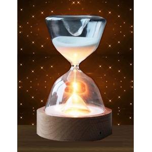 砂時計 アンティーク風 15分計 回転式 楕円 タイマー ブロンズ枠