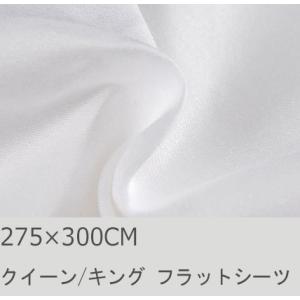 R.T. Home - 高級エジプト超長綿(エジプト綿)ホテル品質クイーン、キング フラット シーツ...