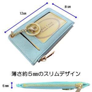 コインケース付パスケース 定期入れ IDカード...の詳細画像3