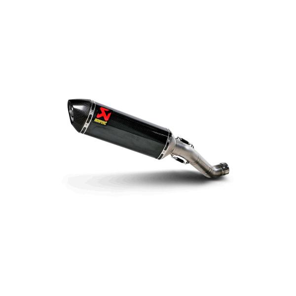 AKRAPOVIC (アクラポビッチ) スリップオンライン (カーボン) マフラー APRILIA ...