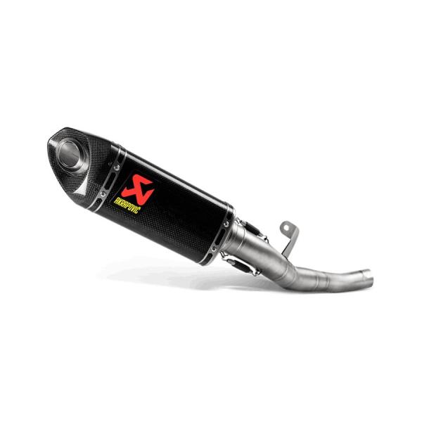 AKRAPOVIC (アクラポビッチ) スリップオンライン (カーボン) マフラー TRIUMPH ...