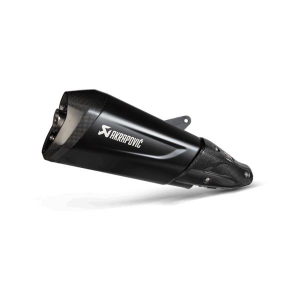 スリップオン アクラポビッチ ステン ブラック EC規格 VESPA GTS300 (HPEエンジン...