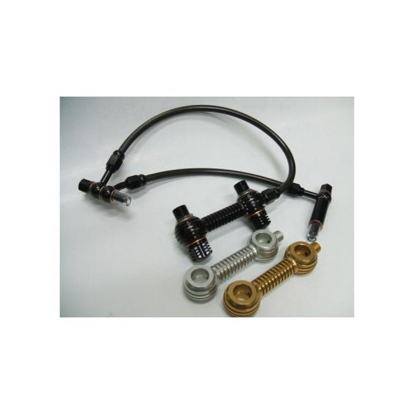 アントライオン ツインメッシュオイルラインKIT ブラック SR400